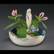 barbara campbell: flower frog