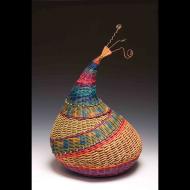 Marilyn Evans: Santa Fe Chicken / wire topped