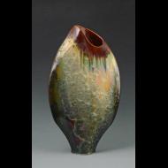 Ginny Conrow: Clustering crystals vase