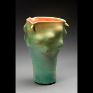 Gail Pendergrass: Horny bumped vase