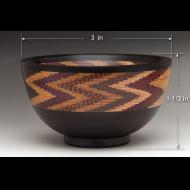 Martha Collins: Zig Zag Bowl