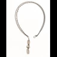 ann chikahisa: Woven Y necklace