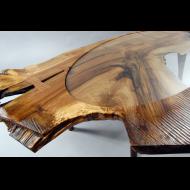 Austin Heitzman: Dished Slab Coffee Table Detail