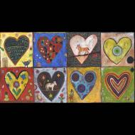 Jill Mayberg: Eight Hearts