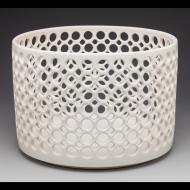 Lynne Meade: Cylindrical Lace Bowl