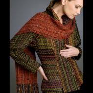 Kathy Hutchinson: Semi-fitted jacket and scarf
