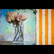 David Palmer: Flowers #18 & Stripes #4