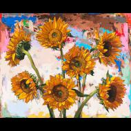 David Palmer: Sunflowers #10