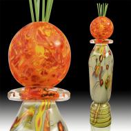Steve Palmer: Orange and Iris Yellow Kachina