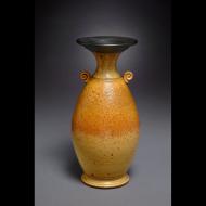 Charles Piatt: Stoneware vase