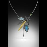 Tammy B: Bird of Paradise necklace