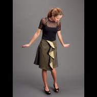 Melanie Grace Habets: Origami Skirt and Share Top