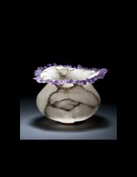 Susan Zalkind: Alabaster Blooming Amethyst