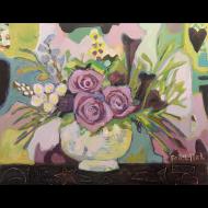 Gia Whitlock: Purple Roses