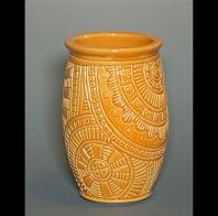 Virginia Steele: Tangerine Vase