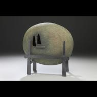 Virginia McKinney: Oval Disk with two Windows