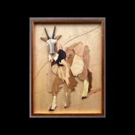 Heather Kolbo: HK 636 - Mountain Goat No. 1; Rocky