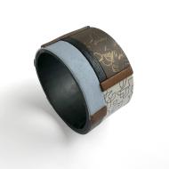 Jane Pellicciotto: Typographic Collage Cuff