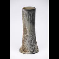 Amy Fields: Glacial Vase, anagama wood fired