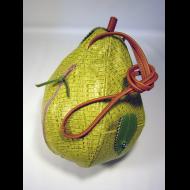 Carol Risley: Leather Pear Bag