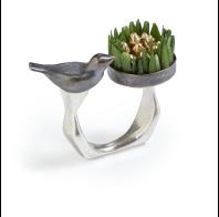Lisa Cimino: Bird in Grass Ring