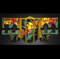 Mary Sly: Daylily Silk Kimono  1