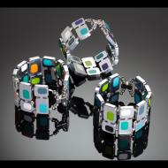 Kristin DeSantis: Mod Squares Bracelets