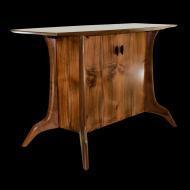 David Hentzel: Walnut low cabinet