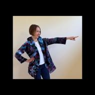 Virginia Steele: Quilted Gauze Hoodie