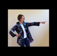 Virginia Steele: Quilted Gauze Hoodie