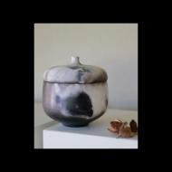 Carisa Miller: Smoke Fired Lidded Jar