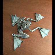 Josh Daily: Ribbit - Metal Sculpture