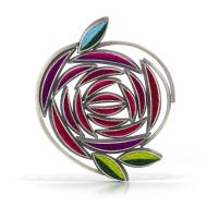 Michele Friedman: Rose Brooch
