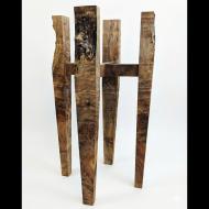 Dexter Payne: Live Edge Castle Plant Stand