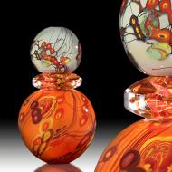 Steve Palmer: Orange and Iris Gold Orbs