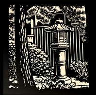 David Friedman: Japanese Garden Series: Lantern Cut