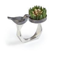 Lisa Cimino: Bird in Grass Ring